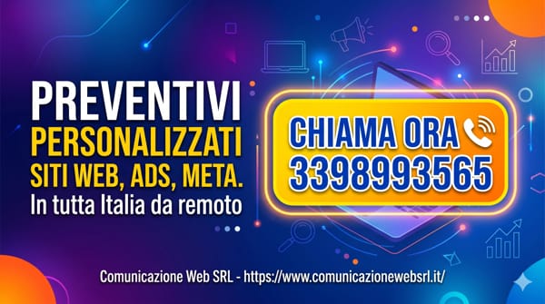Contatto Web Agency Roma